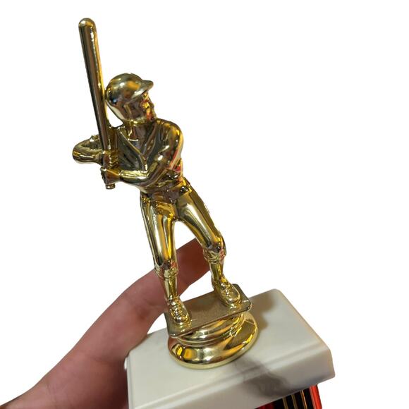 tall baseball boy batter Trophy - Picture 12 of 14